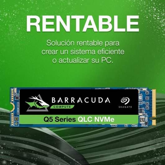 Seagate Barracuda Q5 500GB SSD M.2 NVMe PCIe Gen3