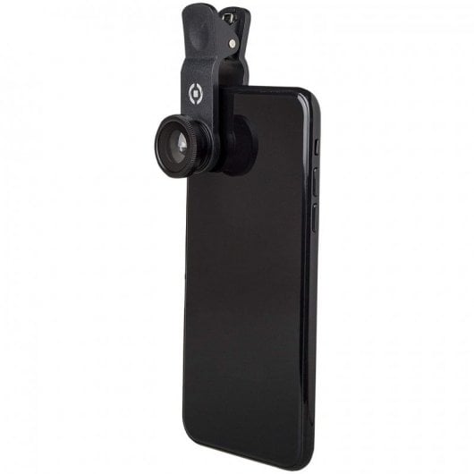 Celly Clip & Click Pack 3 Lentes para Smartphone