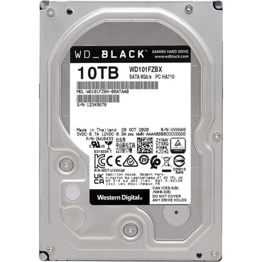 WD Nero 3,5" 10TB SATA 3