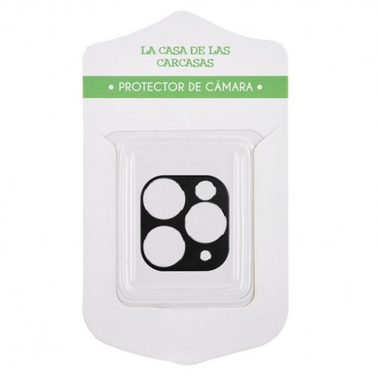 Protector de Cámara Metálico para iPhone 11 Pro Max Negra