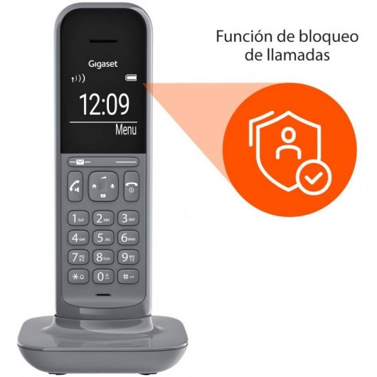 Gigaset CL390 Duo Teléfonos Inalámbricos DECT Grises