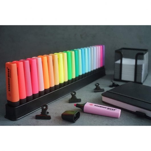 STABILO Boss Original Pack de 23 Marcadores Fluorescentes Colores Surtidos