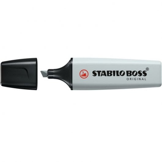 STABILO Boss Original Pastellgrauer fluoreszierender Marker