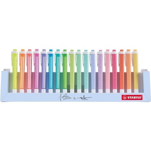 STABILO Swing Cool Pack de 18 Marcadores Fluorescentes Colores Surtidos