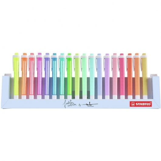 STABILO Swing Cool Pack de 18 Marcadores Fluorescentes Colores Surtidos