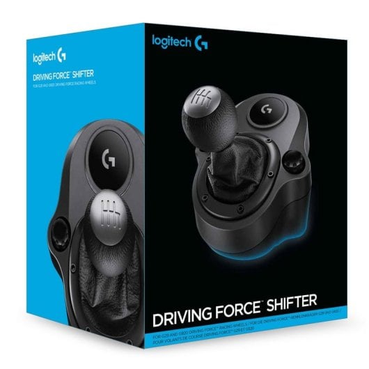 Logitech Pack G923 Lenkrad und Pedale für PS4/PS5/PC + Driving Force Shifter