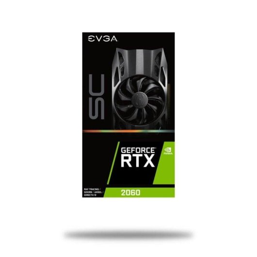 Grafikkarte EVGA GeForce RTX 2060 SC OVERCLOCKED 6GB GDDR6