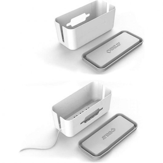 Welly Enjoy IT WY13150 Caja Recogecables Blanco/Gris