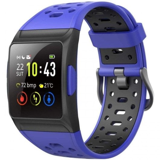 SPC Smartee Stamina Bluetooth GPS 35mm IPS Blu IP68 Cardiofrequenzimetro Monitoraggio Sonno