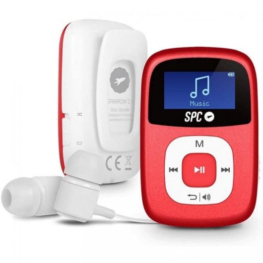 SPC Sparrow MP3 4GB Rojo