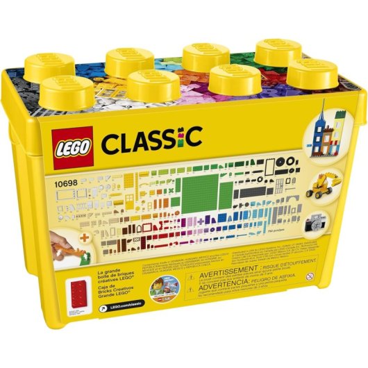 LEGO Classic Scatola Mattoncini Creativi Grande 10698 790 pezzi