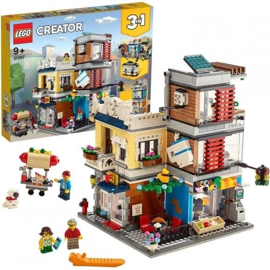 Lego Tienda de Mascotas Y Cafetería