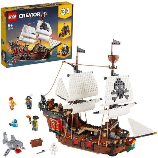 LEGO Creator 3en1 Barco Pirata 31109 1264 pièces