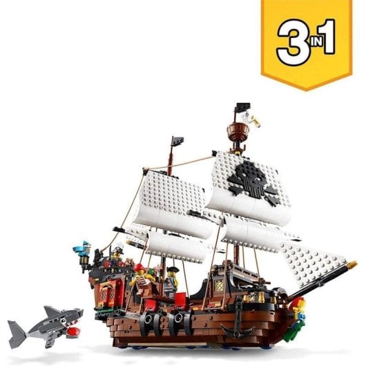 LEGO Creator 3en1 Barco Pirata 31109 1264 pièces