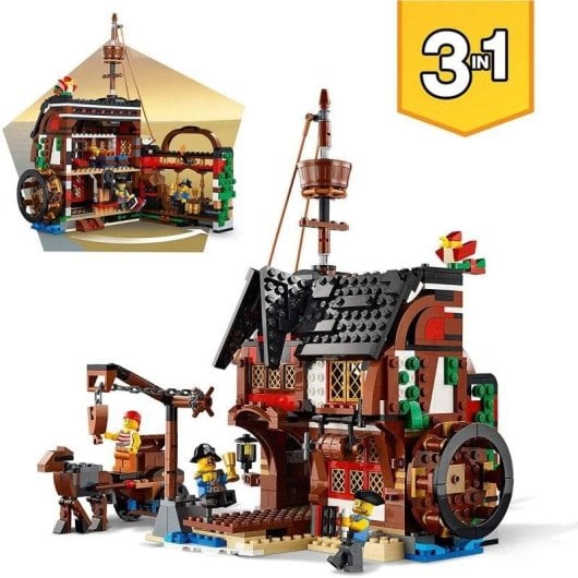 LEGO Creator 3en1 Barco Pirata 31109 1264 pièces