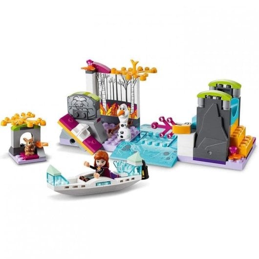 LEGO Disney Frozen II Expedição de Canoa da Anna 41165 108 peças