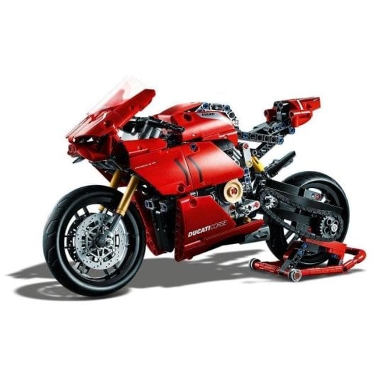 Kit de construcción de motocicleta de juguete LEGO® Technic 42107 Ducati Panigale V4 R (646 piezas)