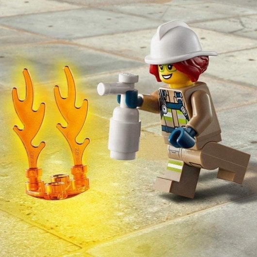 Lego Intervención Helicóptero Bomberos