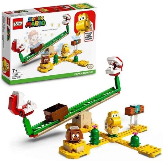 LEGO Super Mario Set d’Extension Superderrape de la Plante Piranha 71365 217 pièces