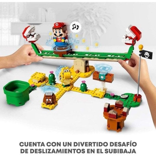 LEGO Super Mario Set d’Extension Superderrape de la Plante Piranha 71365 217 pièces