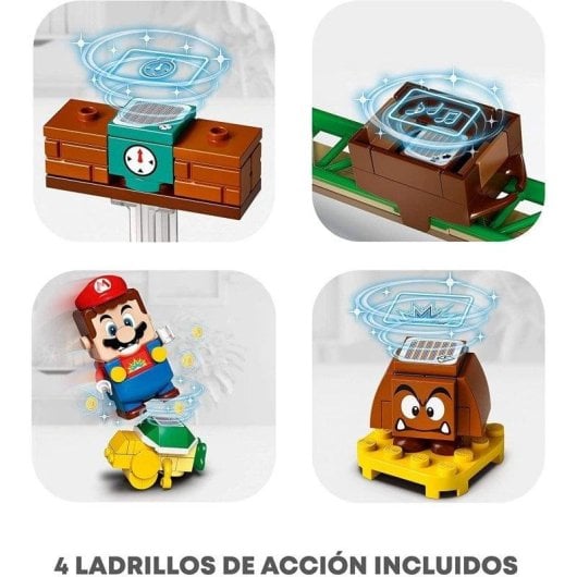 LEGO Super Mario Set d’Extension Superderrape de la Plante Piranha 71365 217 pièces