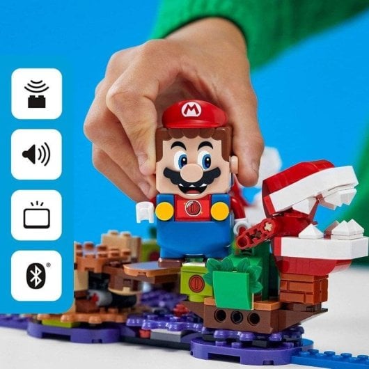 LEGO Super Mario Set d’Extension Défi Inattendu des Plantes Piranha 71382 267 pièces
