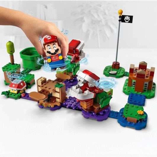 LEGO Super Mario Set d’Extension Défi Inattendu des Plantes Piranha 71382 267 pièces