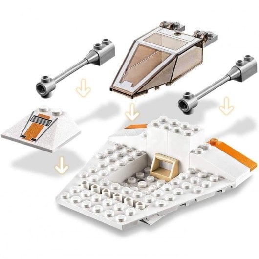 LEGO Star Wars Speeder de Neige 75268 91 pièces