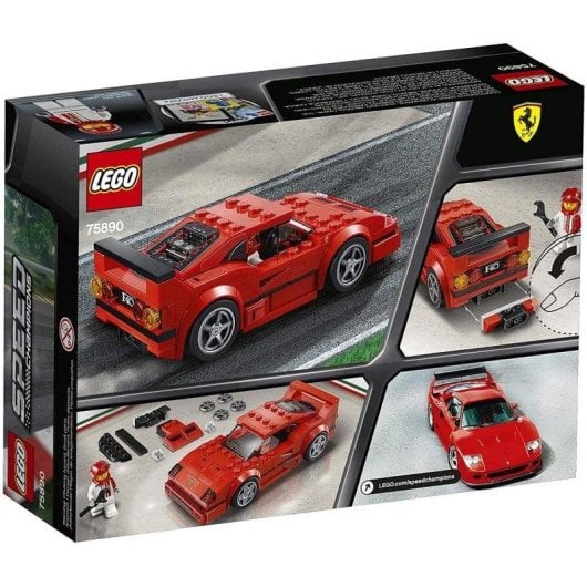 LEGO Speed Champions Ferrari F40 Competizione 75890 198 pièces
