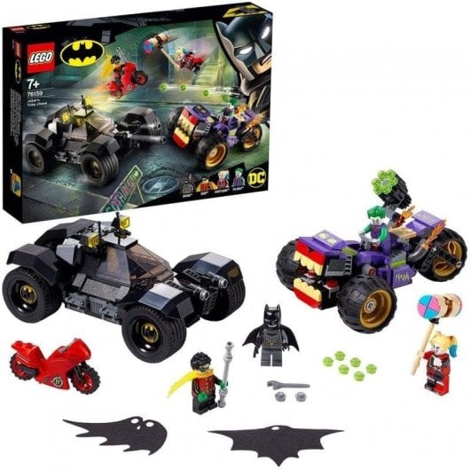 Lego Persecución De La Trimoto Del Joker
