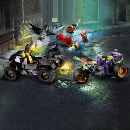 Lego Persecución De La Trimoto Del Joker