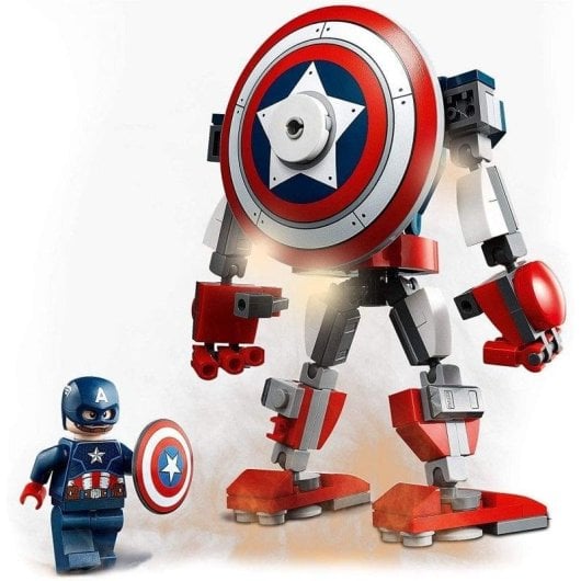Lego Armadura Robótica Capitán America