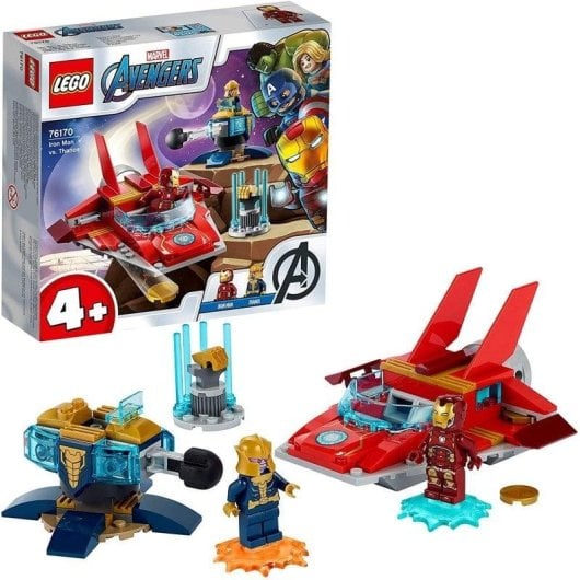 LEGO Marvel Avengers Iron Man vs Thanos 76170 103 pièces