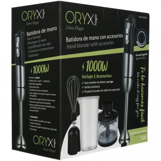 Oryx Batidora de Mano 1000W