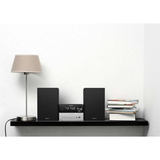 Micro Sistema Philips TAM3205-12 18W RMS Bluetooth USB CD Clássico