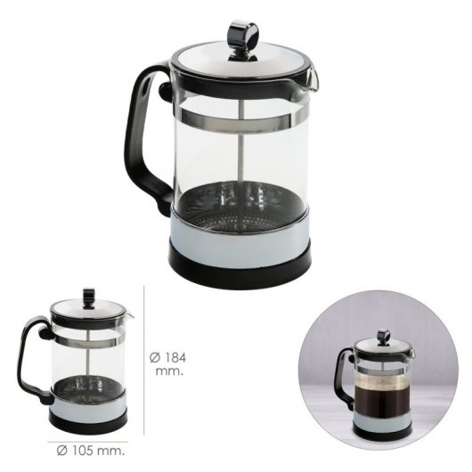 Oryx Cafetera Francesa con Embolo de Cristal 800ml