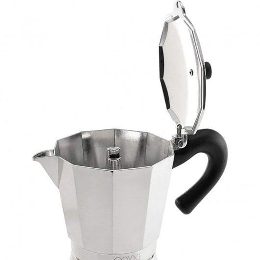 Oryx Cafetera Italiana 12 Tazas Plata