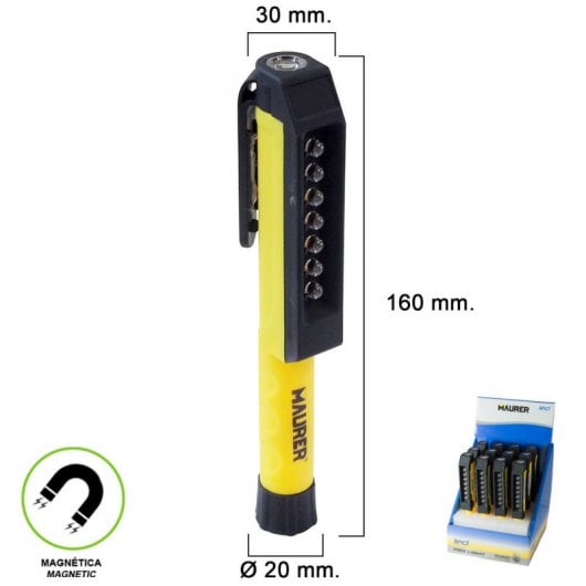 Maurer Lanterna LED Tipo Caneta 50 Lúmenes