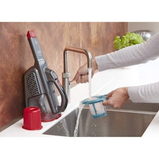 Aspirador de Mão Black & Decker BHHV315J-QW 12V 20W 16min Depósito 700ml Ultraleve