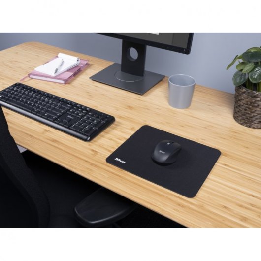Trust Mouse Pad M Alfombrilla Negra