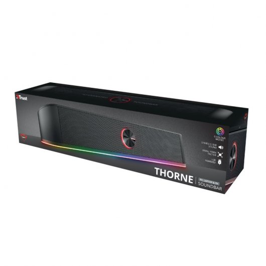 Trust GXT 619 Thorne Barra de Sonido RGB 12W