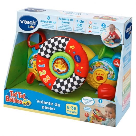 VTech Volante de Paseo Tut Tut Bólidos