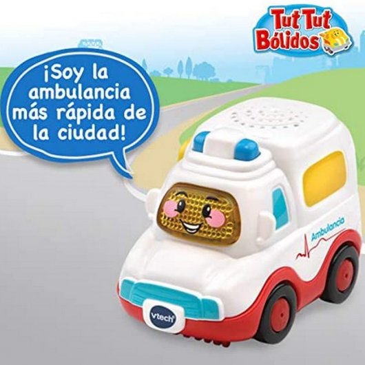 VTech Tut Tut Bólidos Pack Pilar Coche Familiar + Nina la Ambulancia + Lula Camión Grúa