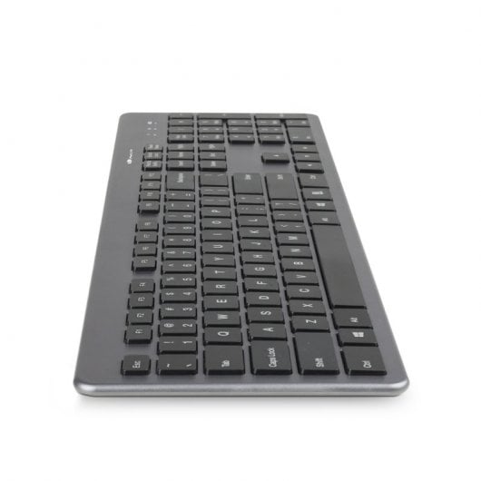 NGS Matrix Kit, QWERTY, PT clavier Souris incluse RF sans fil Portuguais Gris