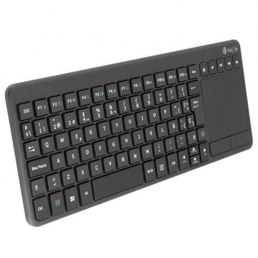 NGS TV Warrior, QWERTY, PT tastiera RF Wireless Portoghese Nero