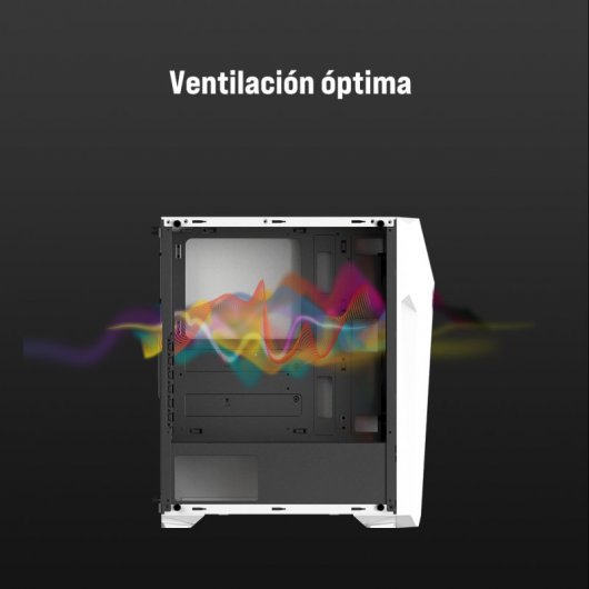 Tempest Vapor RGB Torre ATX Blanca