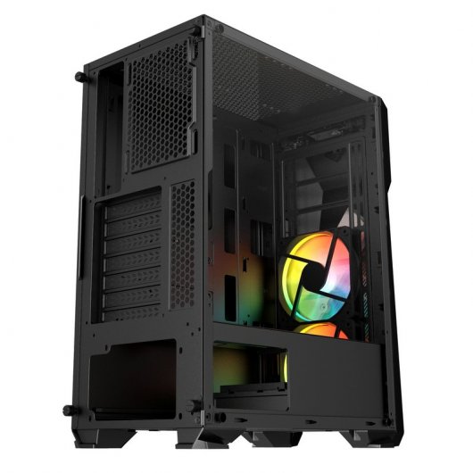 Tempest Vapor RGB Torre ATX Negra