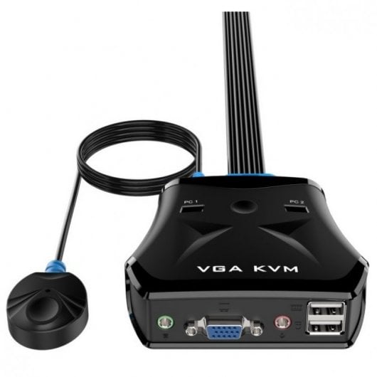 Commutateur KVM USB VGA Aisens 2 ports