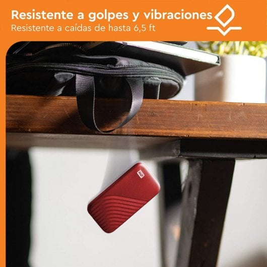 Western Digital My Passport 500 Go Rouge