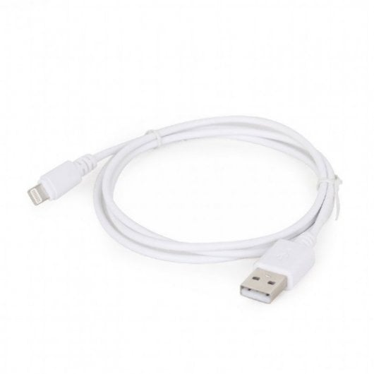 Gembird CC-USB2-AMLM-W-1M cavo Lightning Bianco